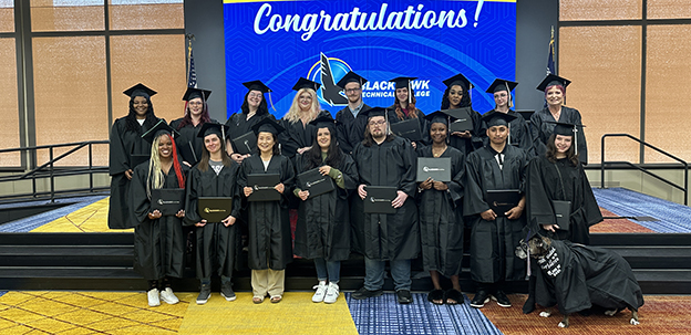 GED Graduates in the Conference Center